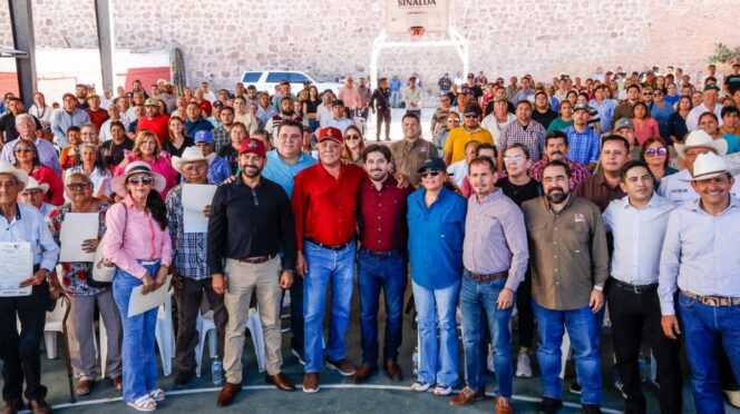 Sinaloa supera meta histórica de certeza jurídica y rebasa los 34 mil títulos de propiedad entregados
