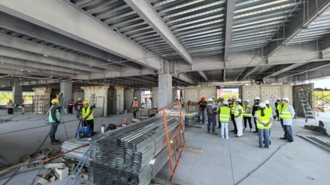 Con 42% de avance, continua construcción del Hospital General del ISSSTE en Chetumal