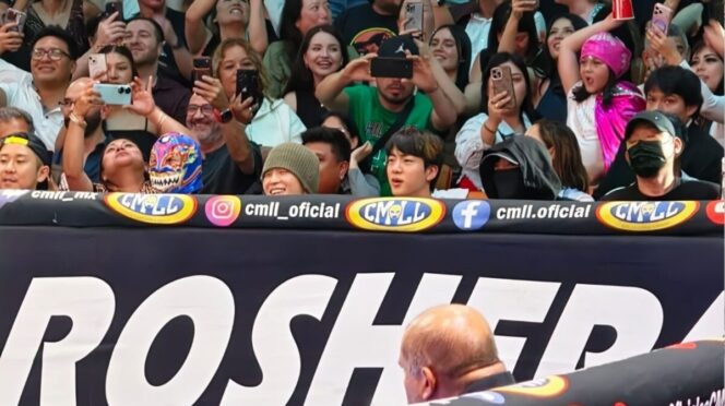 BTS vive la lucha libre mexicana en Arena México