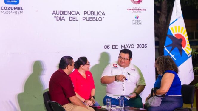 Chacón da inicio a las audiencias públicas “El Día del Pueblo” en la colonia Emiliano Zapata