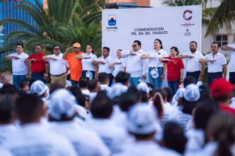 Chacón refrenda compromiso con clase obrera en el Día del Trabajo