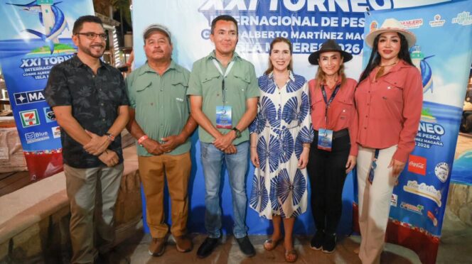Con Cena de Capitanes, dan la bienvenida a participantes del XXI Torneo Internacional de Pesca “Cosme Alberto Martínez Magaña”