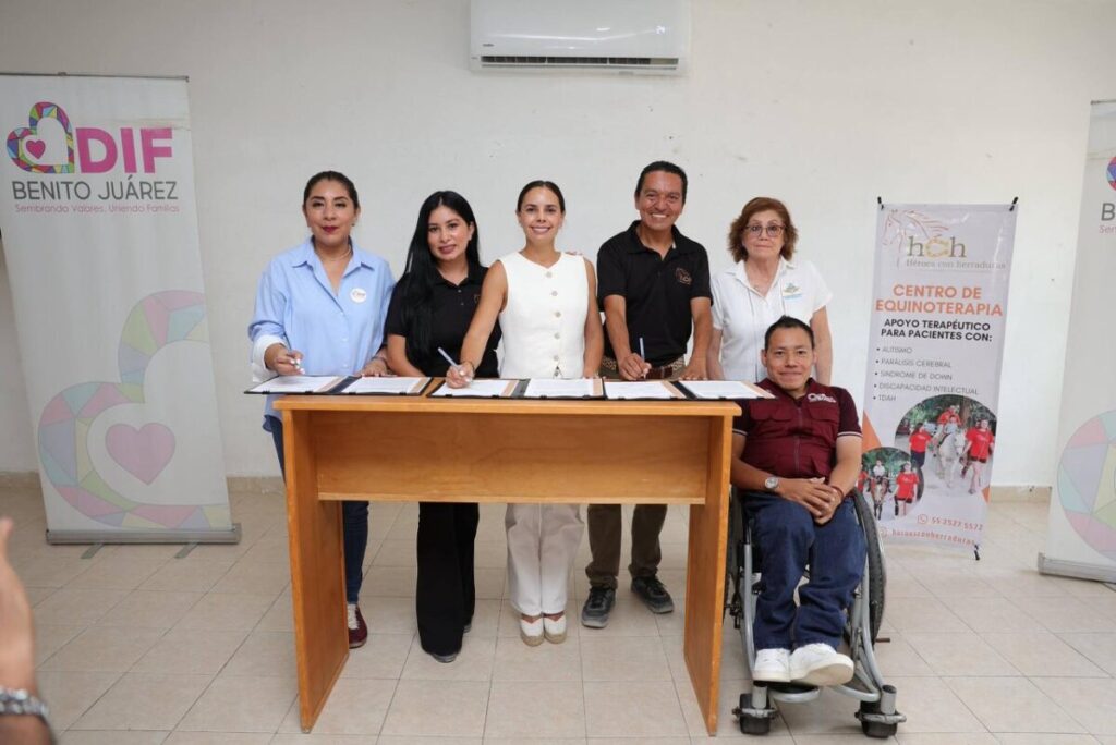Con nuestro DIF Benito Juárez y “Héroes con Herraduras” unimos esfuerzos por la inclusión: Ana Paty Peralta