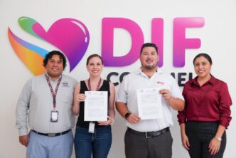 Diana Sosa fortalece alianzas educativas a favor de las familias cozumeleñas