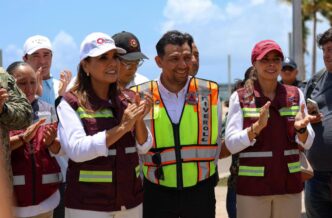 Encabeza Ana Paty Peralta y Mara Lezama coordinación de 1er Simulacro Nacional 2026