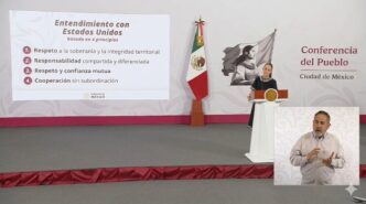 Sheinbaum responde a Trump por amenaza contra cárteles: “Nosotros estamos actuando”