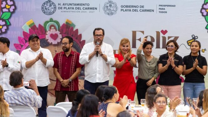 Gobierno de Estefanía Mercado celebra a trabajadoras del Ayuntamiento con emotivo convivio por el “Día de las Madres”