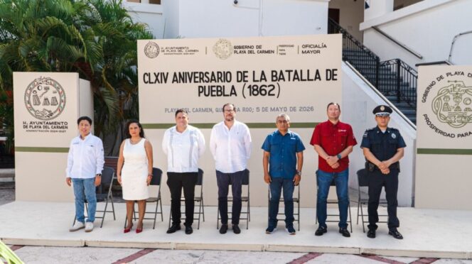 Gobierno de Estefanía Mercado destaca la defensa de la soberanía nacional en el 164 aniversario de la Batalla de Puebla