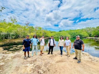 Imparte la FPMC plática de capacitación técnica sobre cocodrilos y su conservación en Cozumel