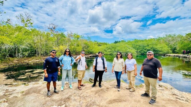 Imparte la FPMC plática de capacitación técnica sobre cocodrilos y su conservación en Cozumel