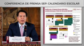 Calendario escolar 2025-2026: Mario Delgado defiende adelantar fin de clases por calor y Mundial 2026