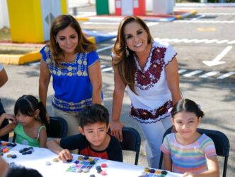 Parque del Maestro recupera su brillo en Chetumal con espacio de educación vial para la niñez: Mara Lezama