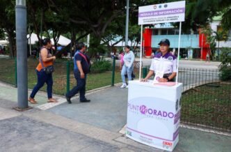 Punto morado, como eje de apoyo en atención a la violencia en mujeres