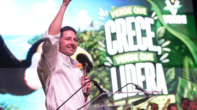 Dirigencia del Verde reconoce en Quintana Roo liderazgos de Claudia Sheinbaum y Mara Lezama