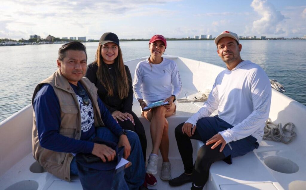Une esfuerzos Ana Paty Peralta para conservación y protección de Manglares en Laguna Nichupté