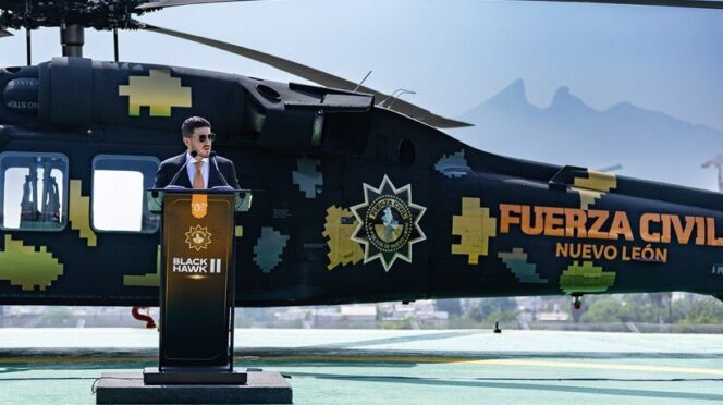 Black Hawk refuerza seguridad en Nuevo León