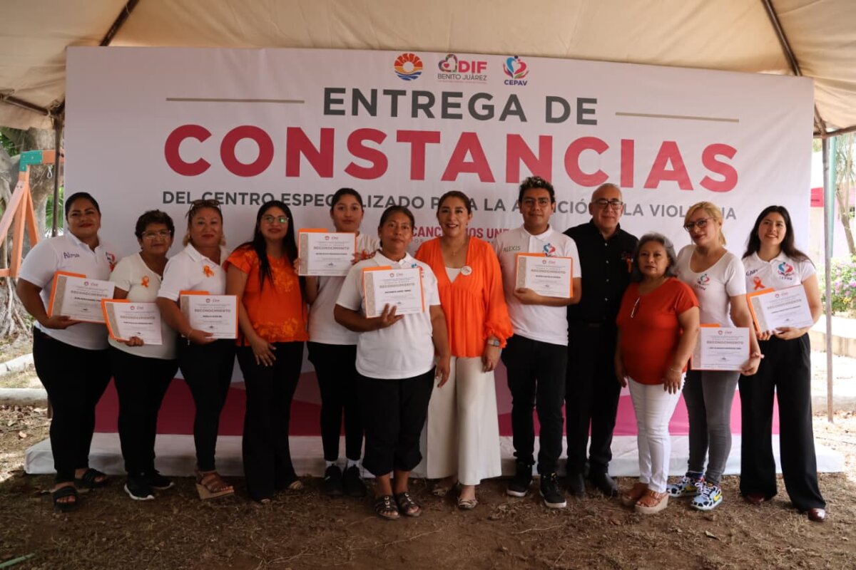 DIF Benito Juárez impulsa nuevas oportunidades para las familias cancunenses