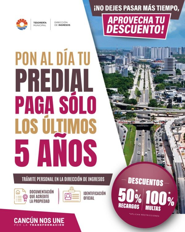 Descuento de Predial Cancún