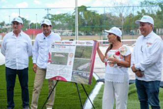 Con el proyecto “Mundial Social 2026”, Mara Lezama impulsa nuevos espacios para que ruede el balón en Bacalar