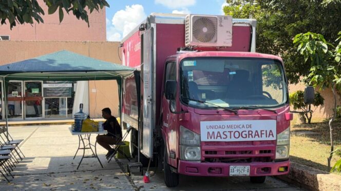 Trazan ruta del Mastógrafo Móvil en Quintana Roo