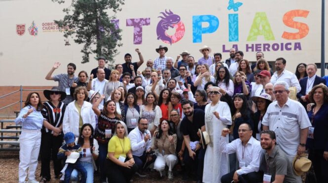 Inaugura Clara Brugada unidad Utopía La Heróica, en la alcaldía Venustiano Carranza