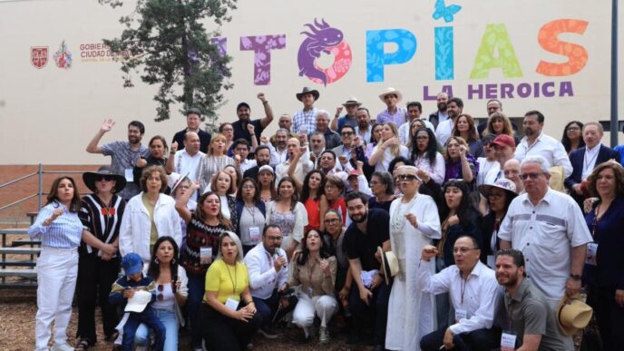 Inaugura Clara Brugada unidad Utopía La Heróica, en la alcaldía Venustiano Carranza