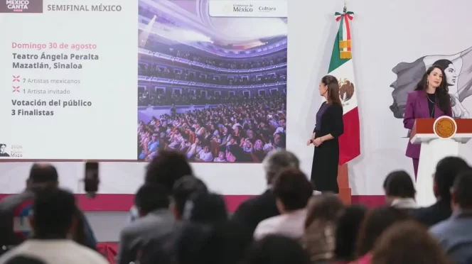 México Canta 2026: Claudia Sheinbaum lanza nueva edición del concurso musical binacional