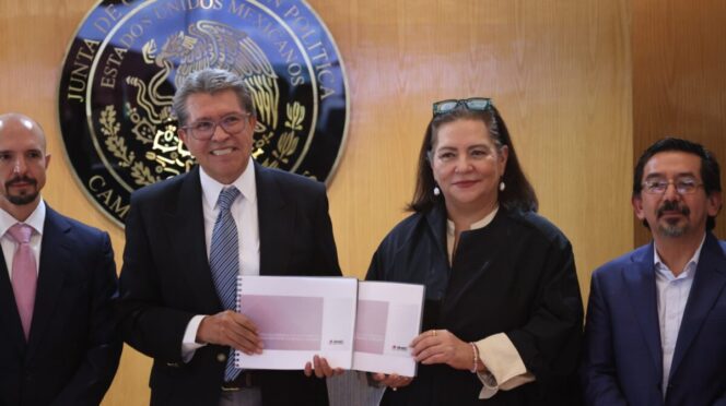 Entrega INE a Cámara de Diputados sustento para aplazar elección judicial de 2027