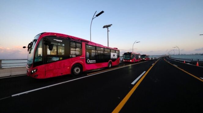 Movilidad en Cancún mejora con unidades MOBI