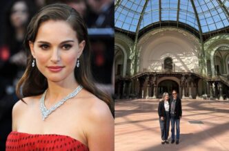 Natalie Portman presume su embarazo en París