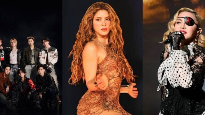 Madonna, Shakira y BTS cantarán en el mundial