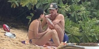 Kendall Jenner y Jacob Elordi captados en Hawái