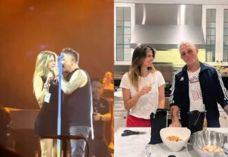 Alejandro Sanz y Stephanie Cayo cantan “Corazón Partío” en Las Vegas
