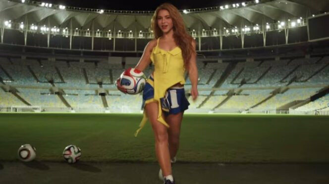 Shakira cantará el himno oficial del Mundial 2026