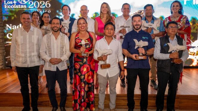 Premian y reconocen en Quintana Roo a empresas y líderes comprometidos con el medio ambiente