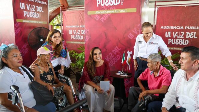 Mara Lezama brinda 976 atenciones en la audiencia pública “La Voz del Pueblo” celebrada en Bacalar