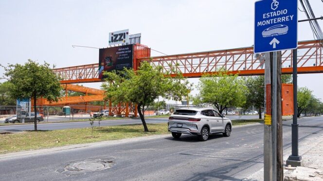 Señalética Mundialista cambia imagen de Monterrey