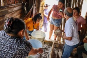 Capacitan a familias yucatecas en construcción de fogones