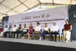 En Manzanillo, presidenta Sheinbaum encabeza inicio de obra del Hospital Regional de Especialidades del IMSS