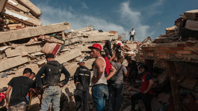 Terremotos en Venezuela dejan mil 719 muertos y más de 5 mil heridos