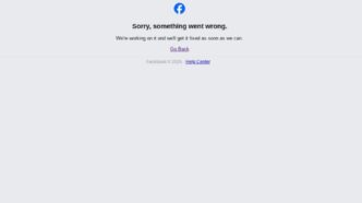 Se cae Facebook: usuarios reportan fallas en la plataforma de Meta