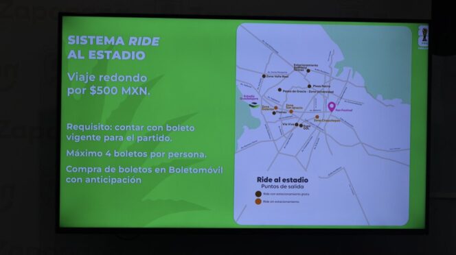 Mundial 2026: anuncian cierres viales en Zapopan