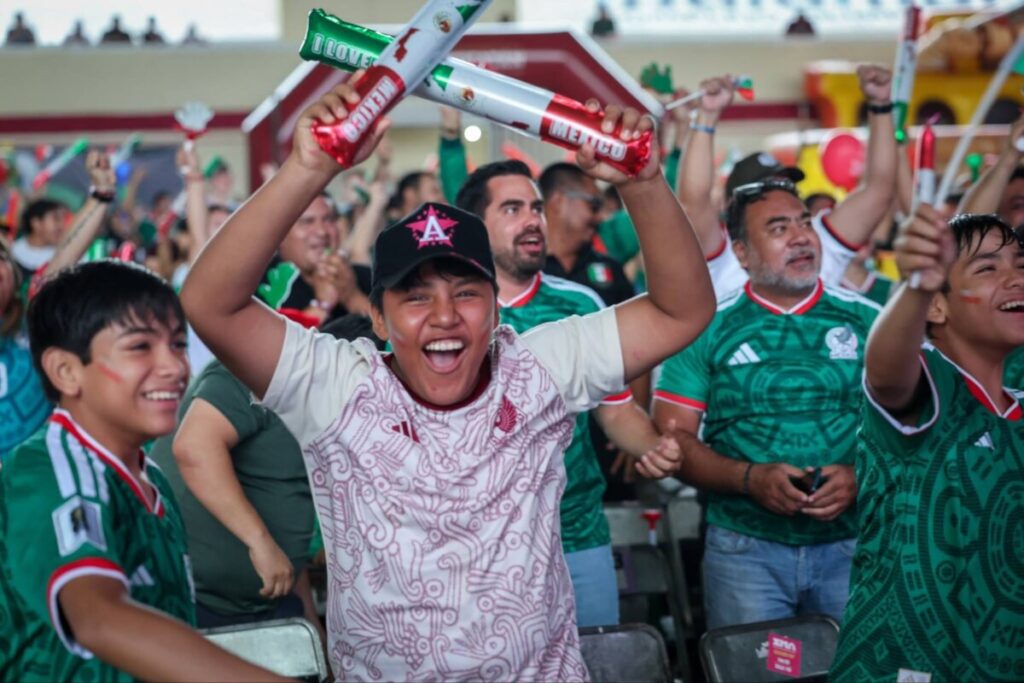 Saldo blanco y convivencia familiar durante el inicio de Zona Fan Yucatán del Mundial FIFA 2026