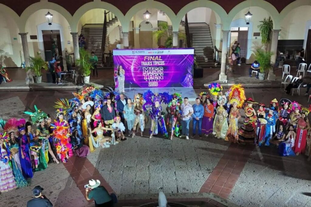 Participante de Chinobampo gana concurso de traje típico  Miss Teen México 2026, en Sinaloa