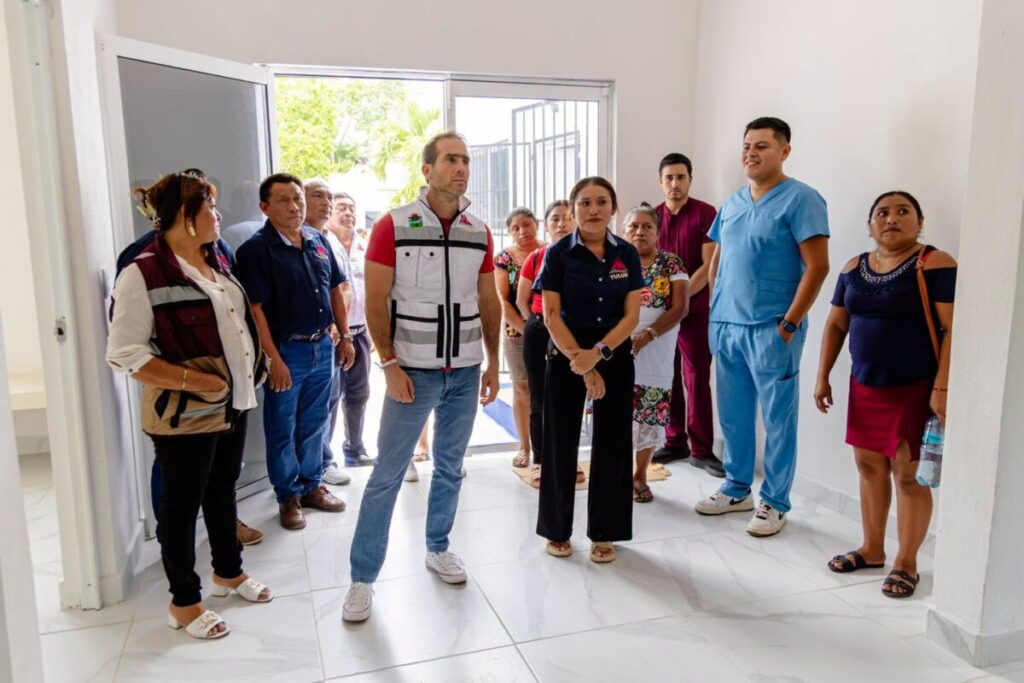 Rehabilitan y amplían Casa de Salud para fortalecer la atención médica