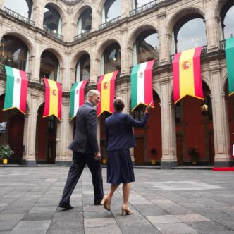 Claudia Sheinbaum y el rey Felipe VI dialogan sobre pueblos originarios y cooperación entre México y España