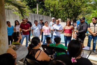 Atienden necesidades prioritarias en Manuel Antonio Ay en Tulum