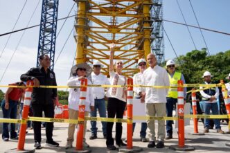 Sheinbaum visita el Puente Rizo de Oro en Chiapas: de las chalanas a dos horas de viaje a Tuxtla