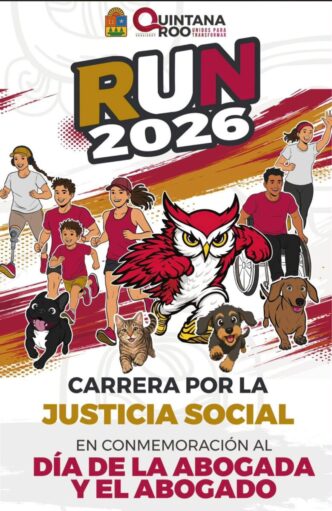 Invitan a participar en la gran Carrera por la Justicia Social,el próximo 12 de julio en Playa del Carmen