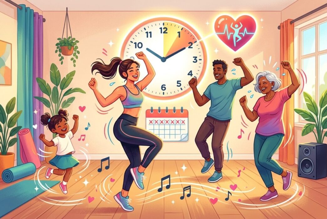 Bailar 10 minutos al día mejora la salud
